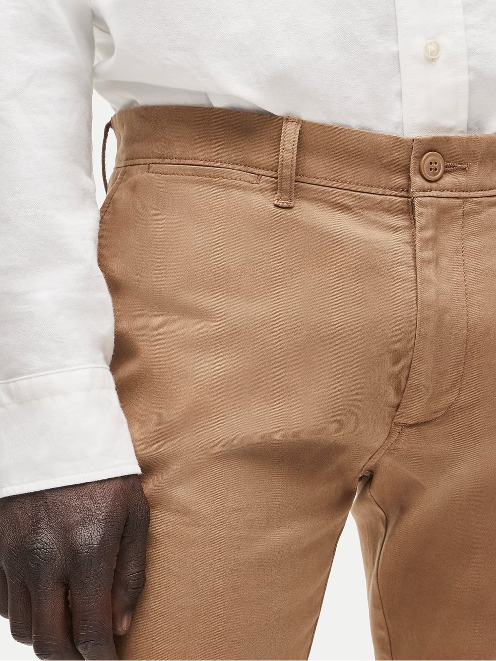 J. CREW 484 Slim-fit stretch chino pant in River Brown Size 32/30 NWD $98 AR885 - Picture 2 of 10